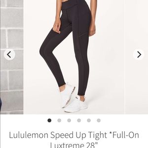 Lululemon speed up tight